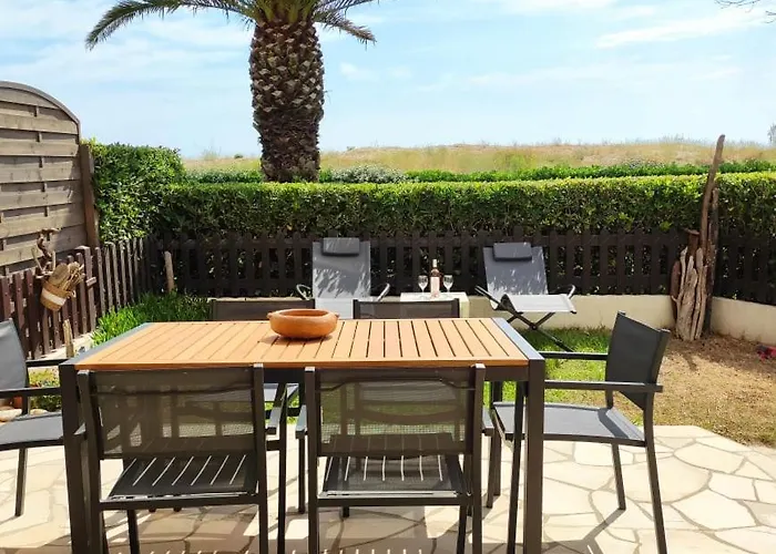 Les Capitelles 5 - Acces Direct A La Depuis Le Jardin - T2 Avec - 6 Pers - Jardin - Piscine - Parking Apartament