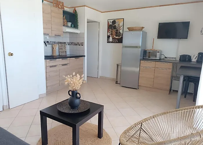 Les Capitelles 5 - Acces Direct A La Depuis Le Jardin - T2 Avec - 6 Pers - Jardin - Piscine - Parking