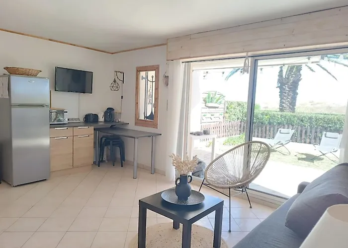 Les Capitelles 5 - Acces Direct A La Depuis Le Jardin - T2 Avec - 6 Pers - Jardin - Piscine - Parking Apartament Saint-Cyprien (Pyrenees-Orientales)